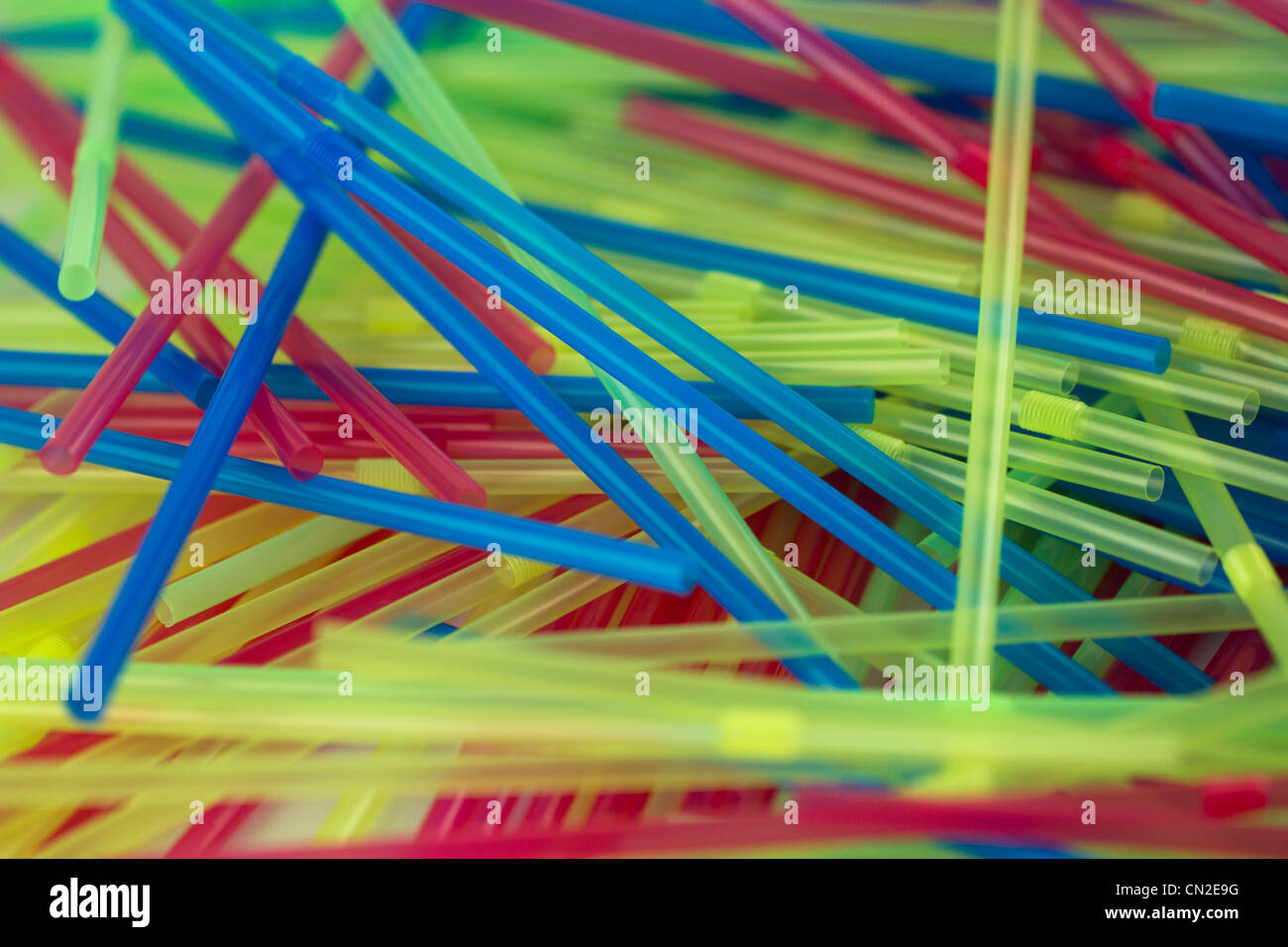 Who dropped the straws Stock Photo Alamy