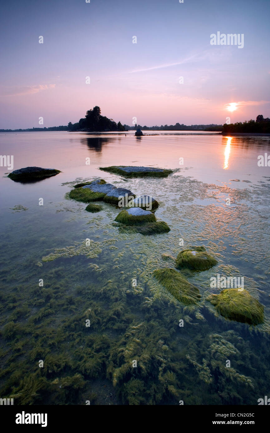 Lake Erie, Selkirk Provincial Park, Selkirk Ontario, Canada Stock Photo
