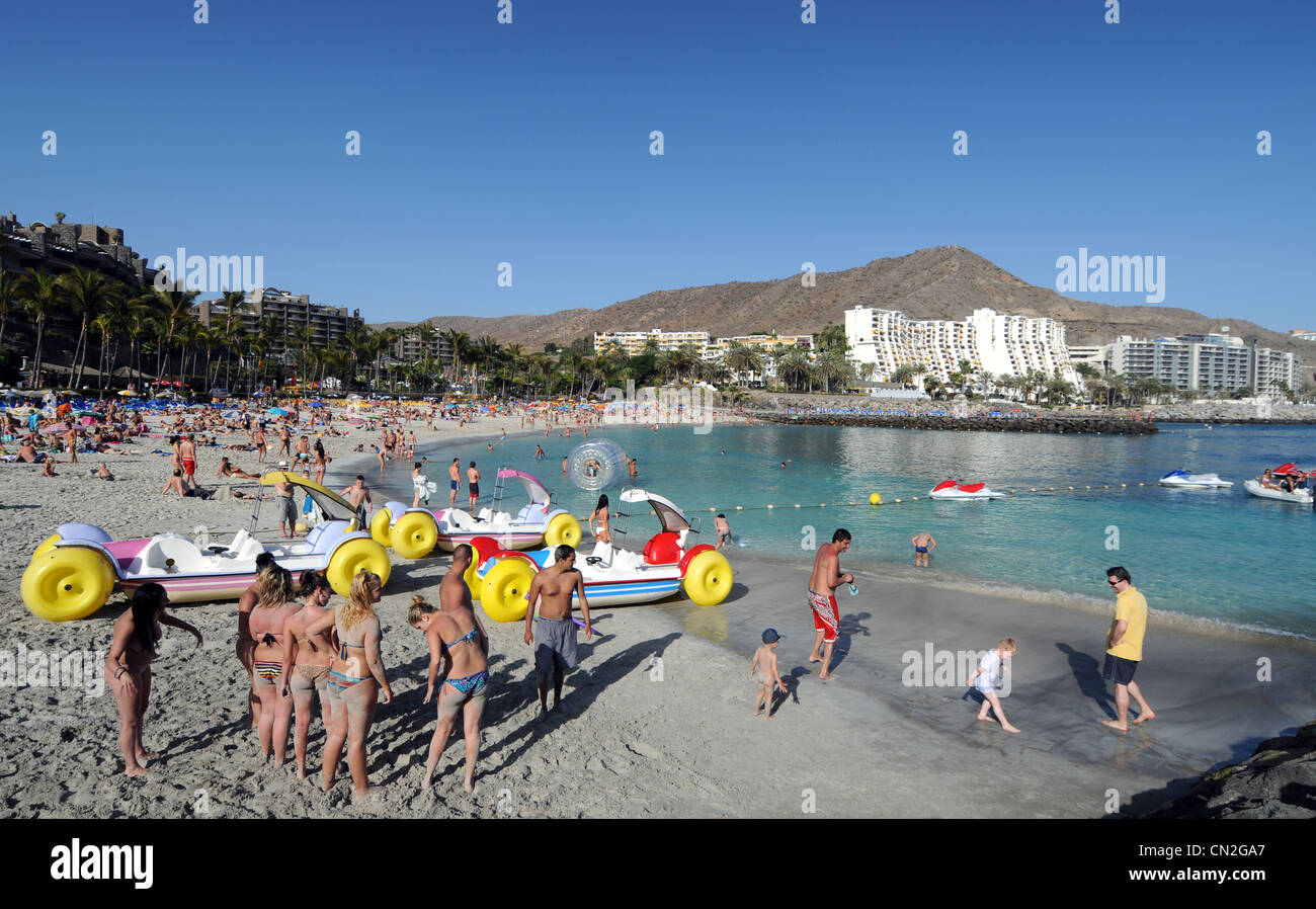 Anfi Del Mar Resort and beach, Gran Canaria, Canary Islands Stock Photo