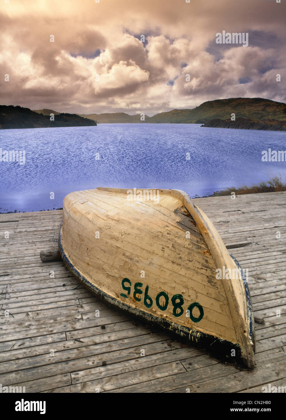 Dory,Tickle Cove, Newfoundland, Canada Stock Photo Alamy