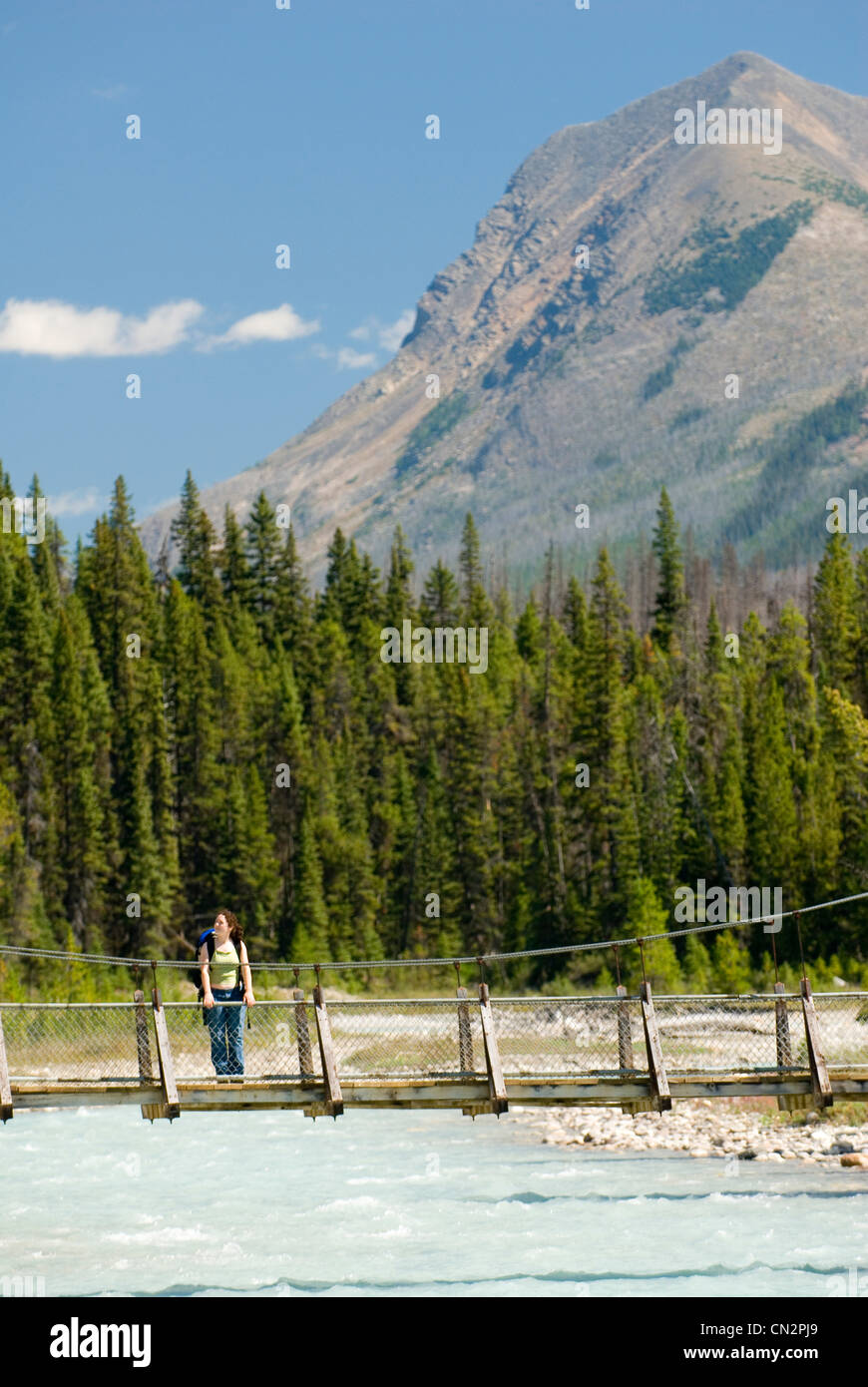 River in kootenay national park hi-res stock photography and images - Alamy