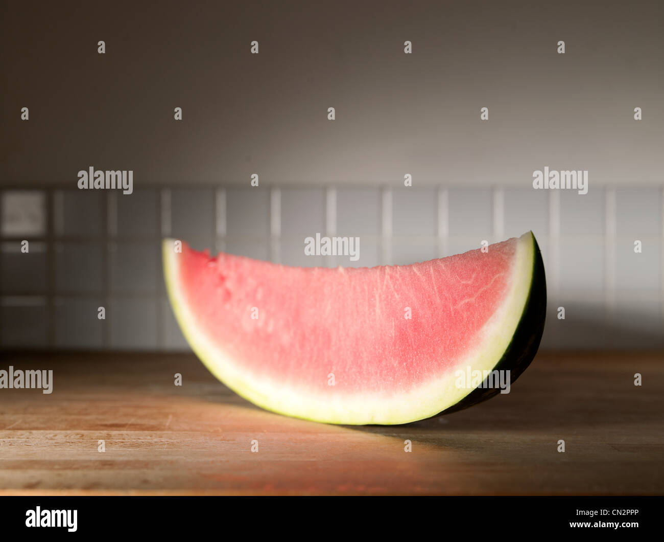 Piece of watermelon Stock Photo