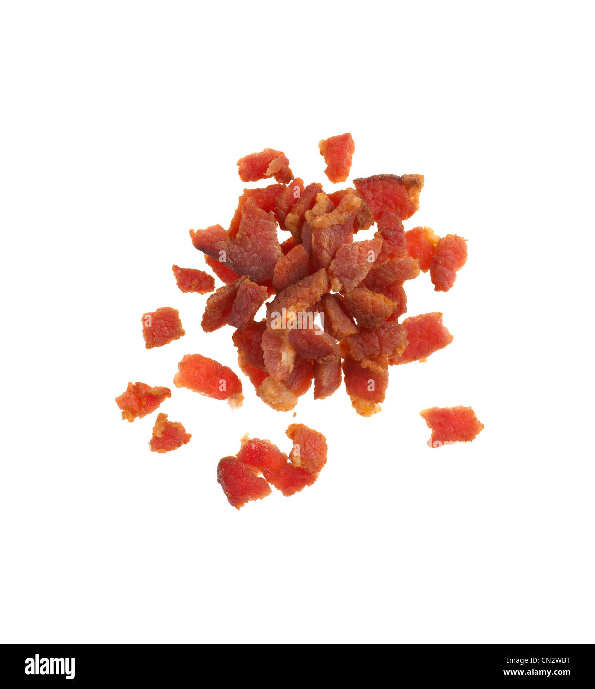 Bacon Bits, CloseUp Stock Photo Alamy