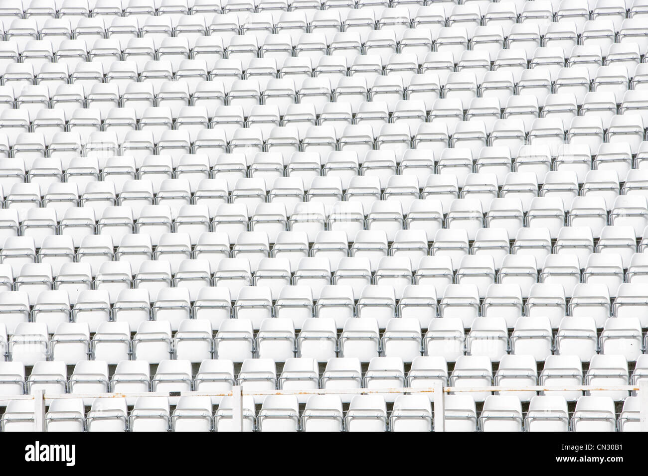 Empty stadium seats, full frame Stock Photo Alamy