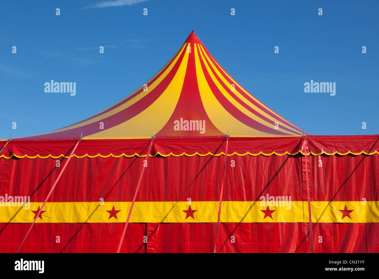 Circus tent Stock Photo
