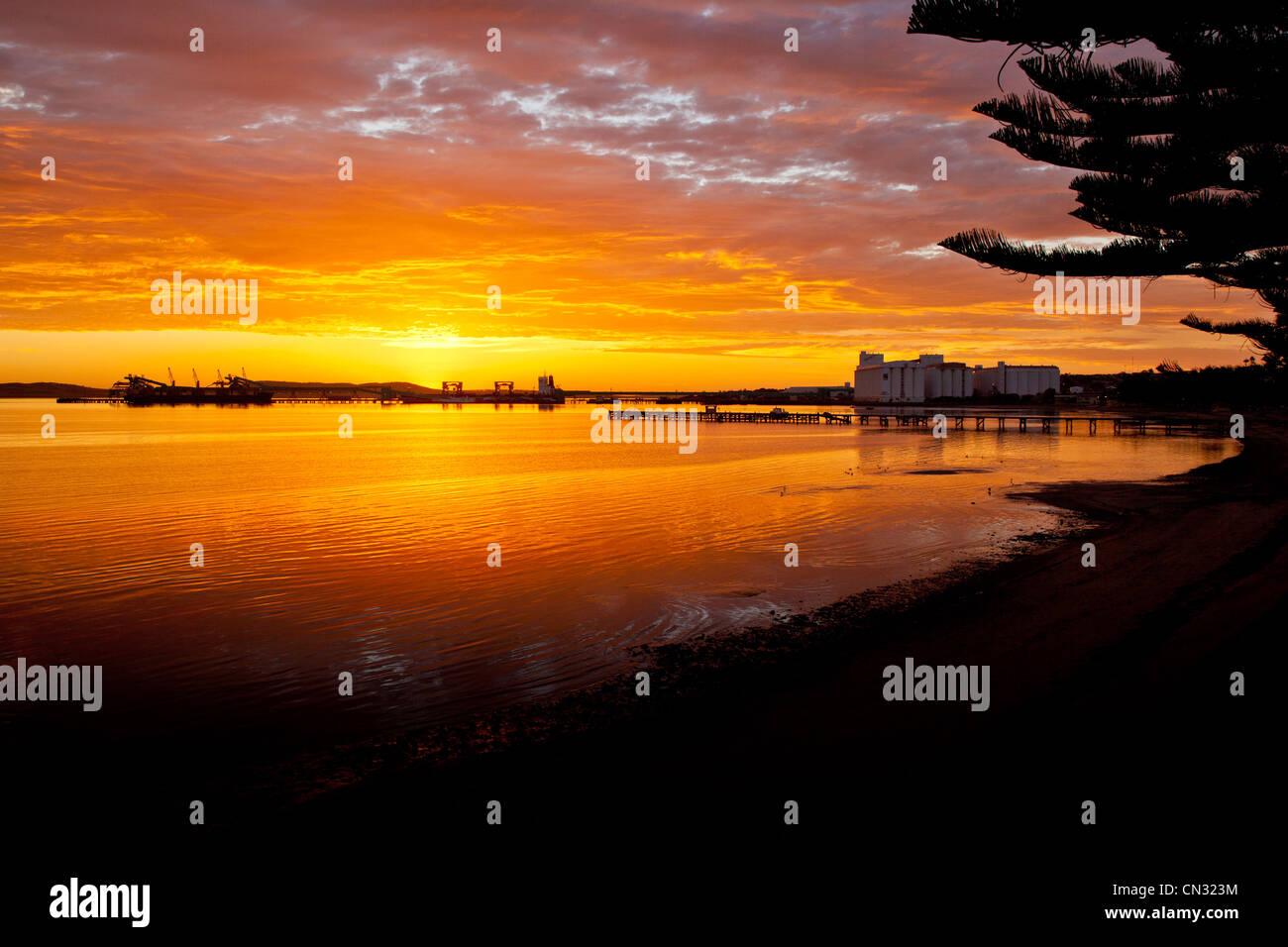 Dawn at foreshore. Port Lincoln. Eyre Peninsula South Australia Stock Photo