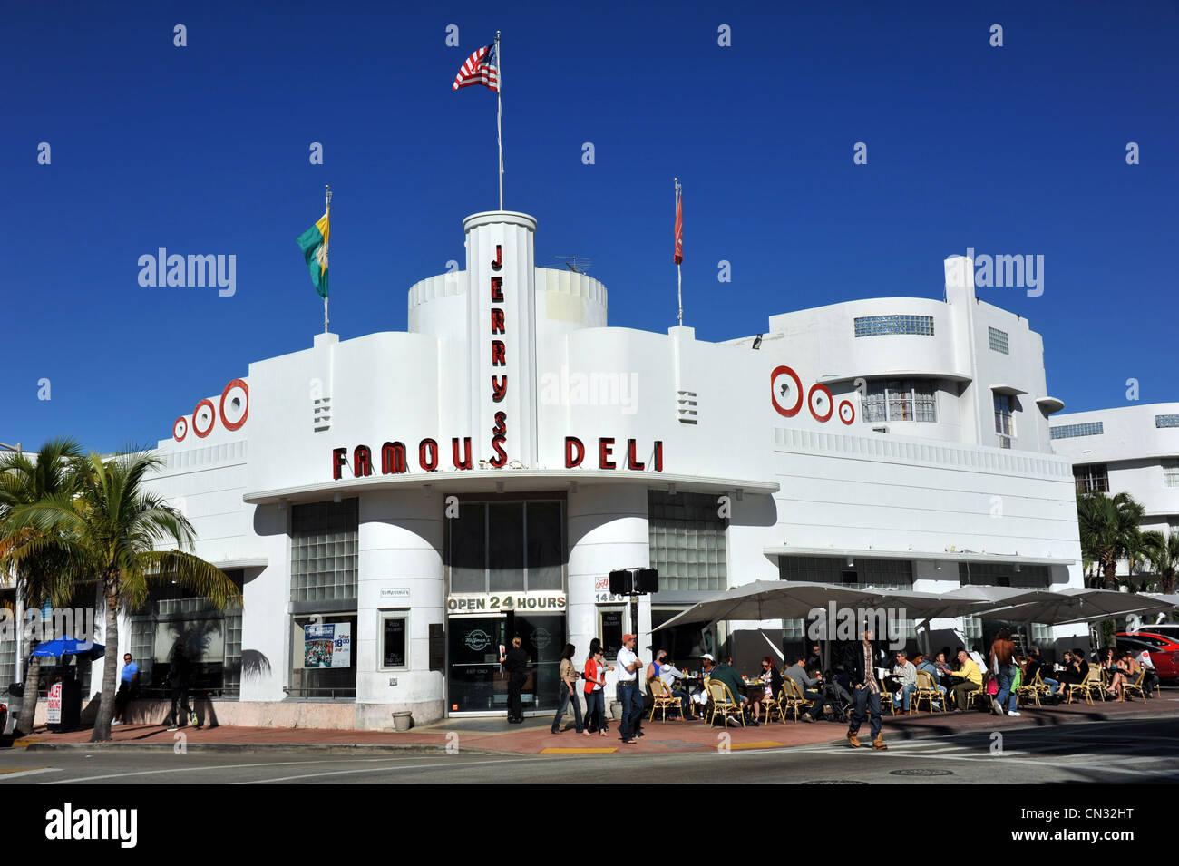 Jerry's Famous Deli, Miami, Florida, USA Stock Photo Alamy