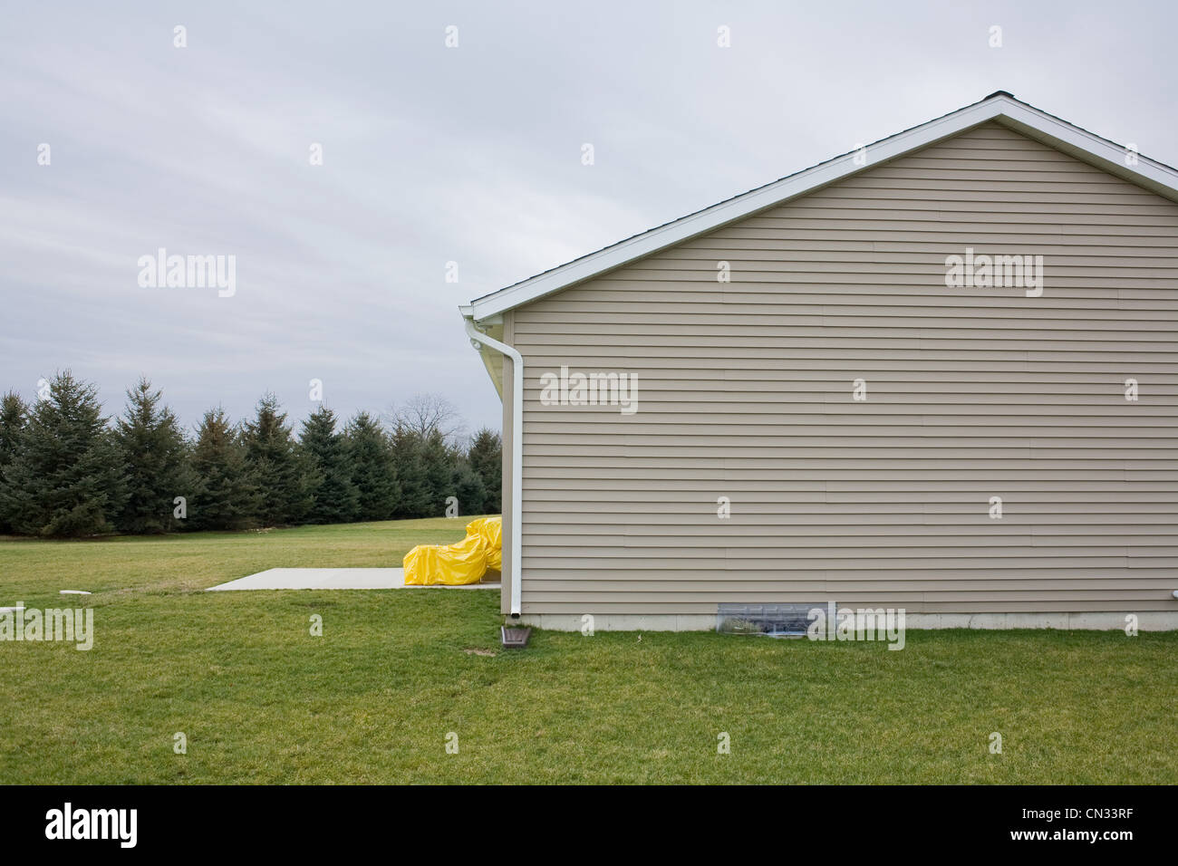 Side view of house Stock Photo - Alamy