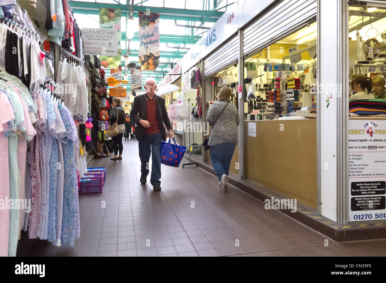 Crewe market cheshire uk hires stock photography and images Alamy