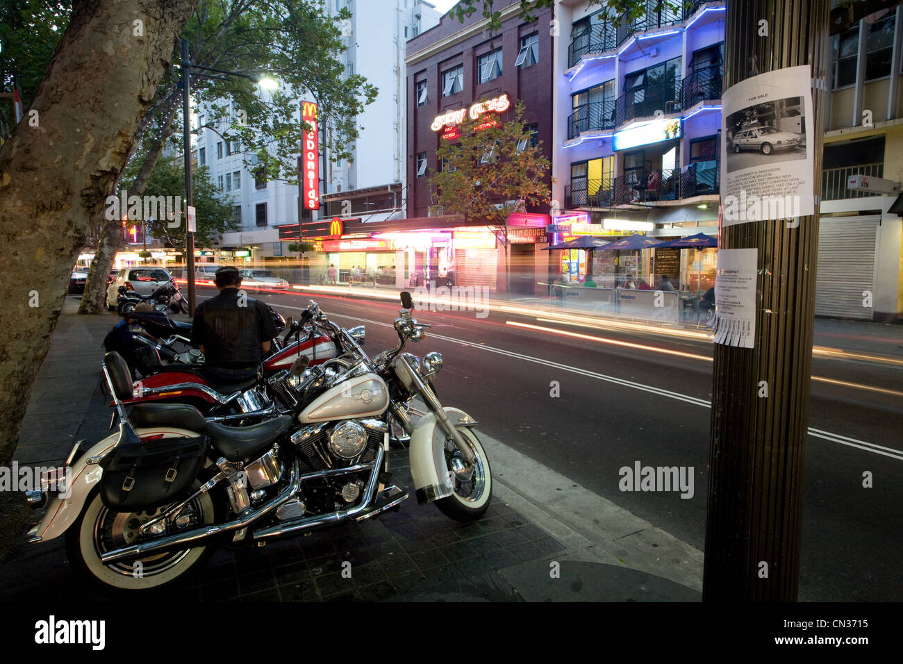 Australia, New South Wales, Sydney, King Cross neibourghood famous for