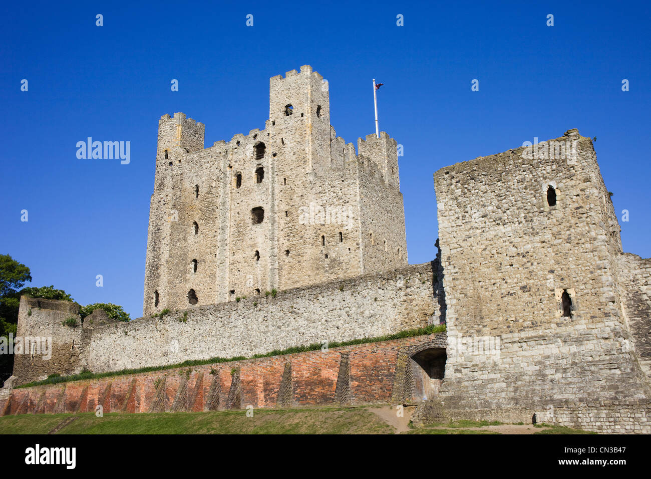 England, Kent, Rochester, Rochester Castle Stock Photo Alamy