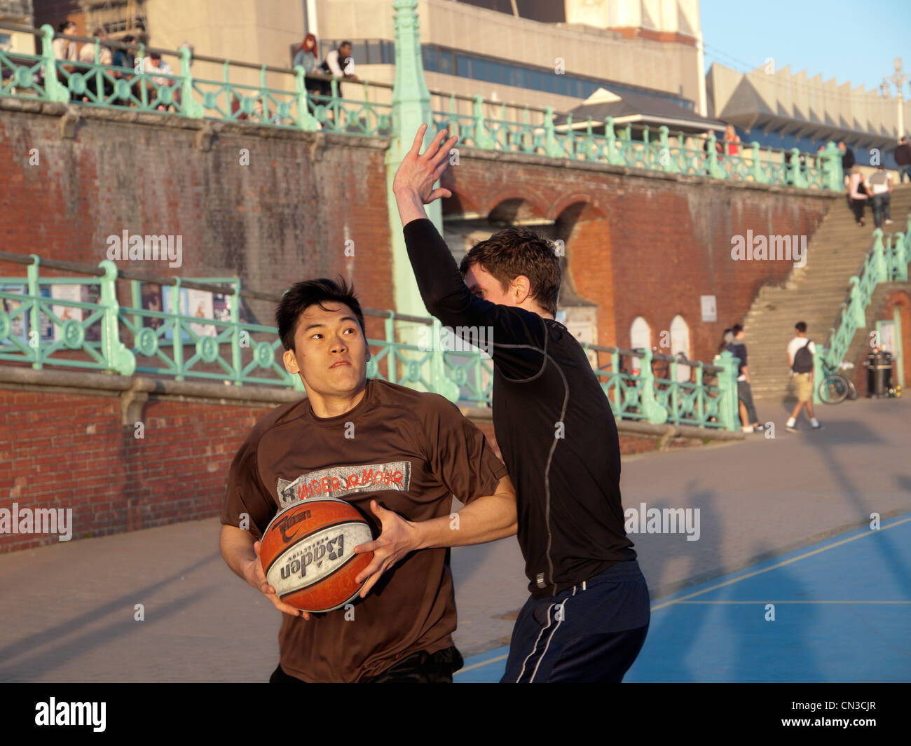 A game of basketball Stock Photo - Alamy