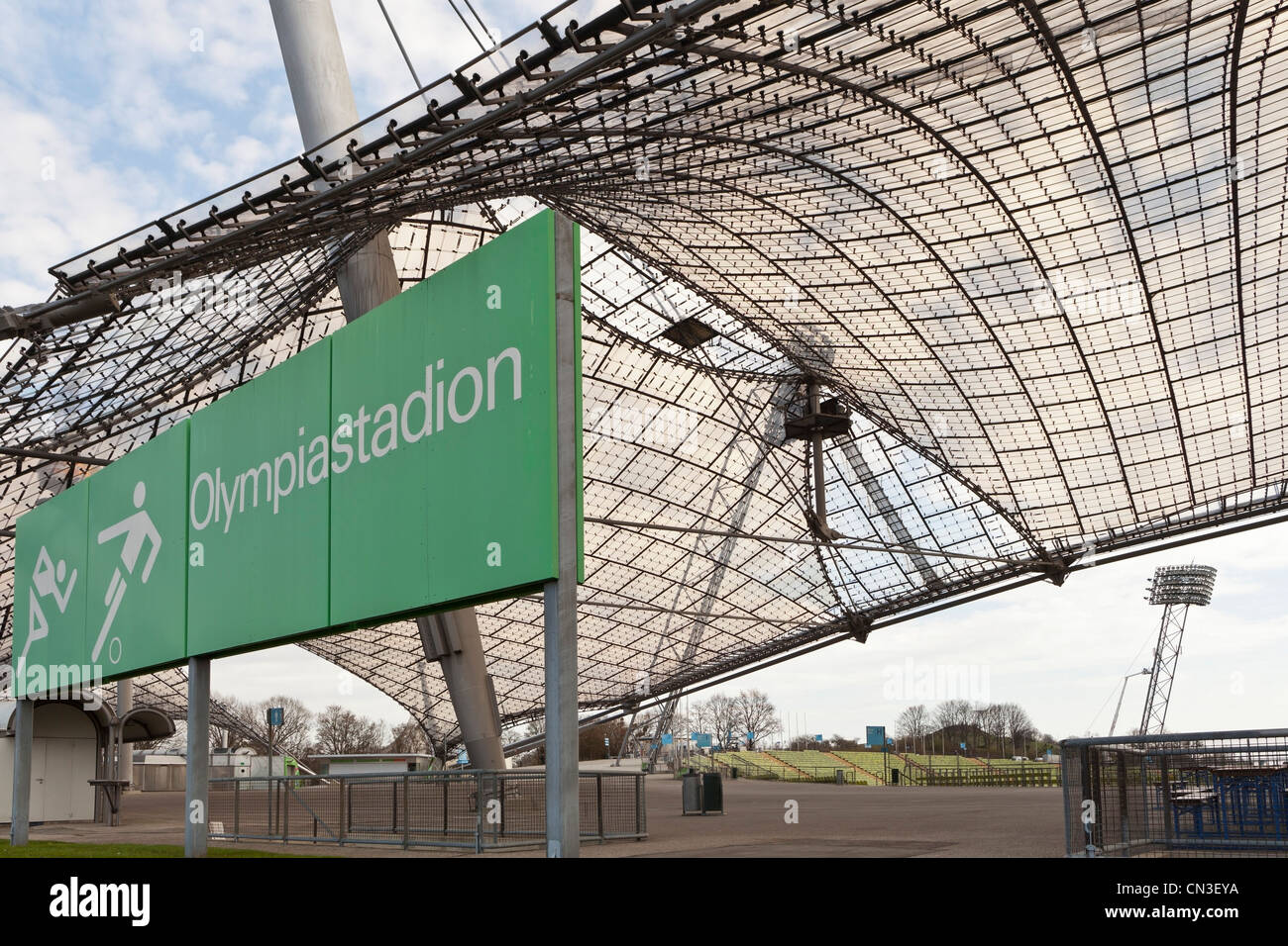 Olympiastadion  Estádio Olímpico de Munique. – Fut Pop Clube