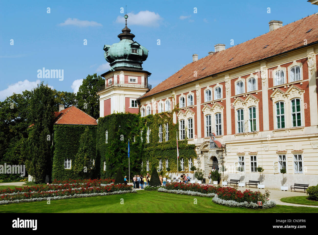 Poland, Subcarpathian region, Lancut, the castle, one of the most beautiful aristocratic residence in Poland, built between Stock Photo
