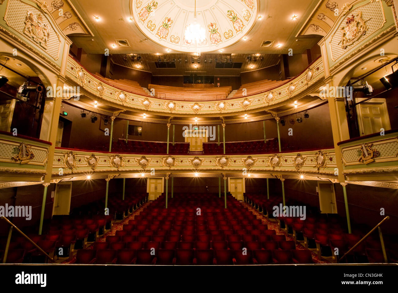 Australia, Tasmania, Hobart, the Royal Theatre, built until 1837 by