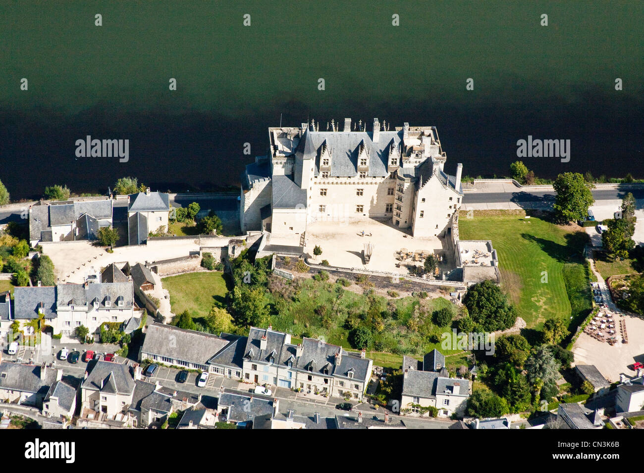 France, Maine et Loire, Montsoreau, labeled Les Plus Beaux Villages de
