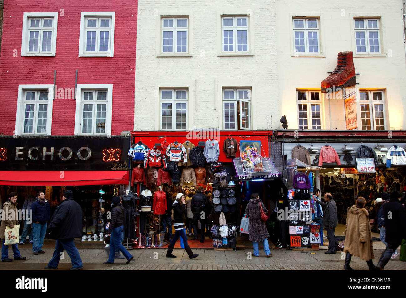 United Kingdom, London, Camden Town, Commercial Street Stock Photo