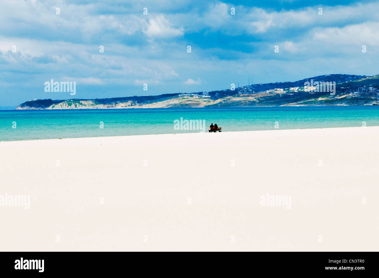 Morocco, Tangier Tetouan Region, Tangier, the beach Stock Photo Alamy
