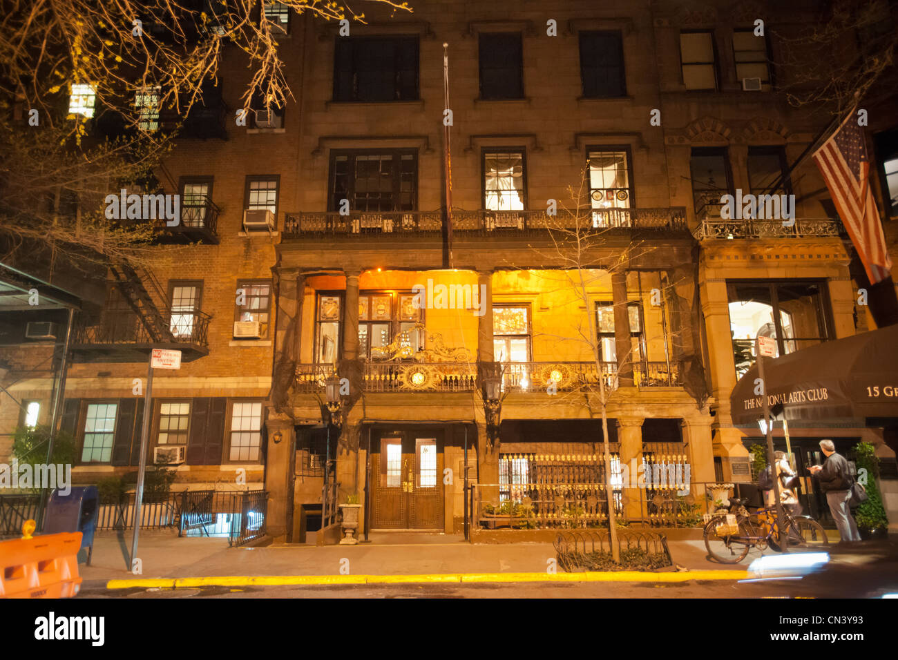 The Players Club in the Gramercy Park neighborhood in New York