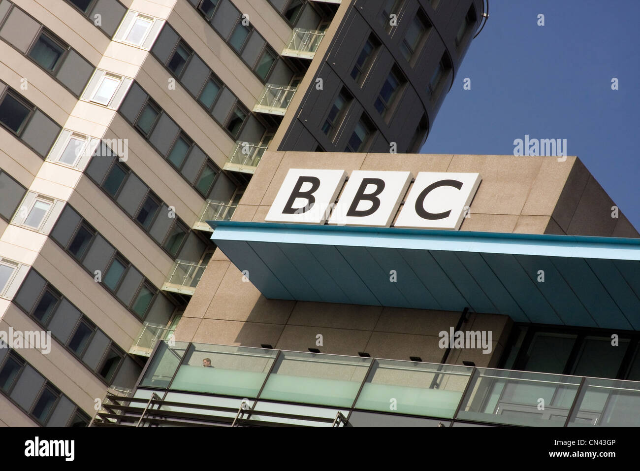 BBC MediacityUK Stock Photo