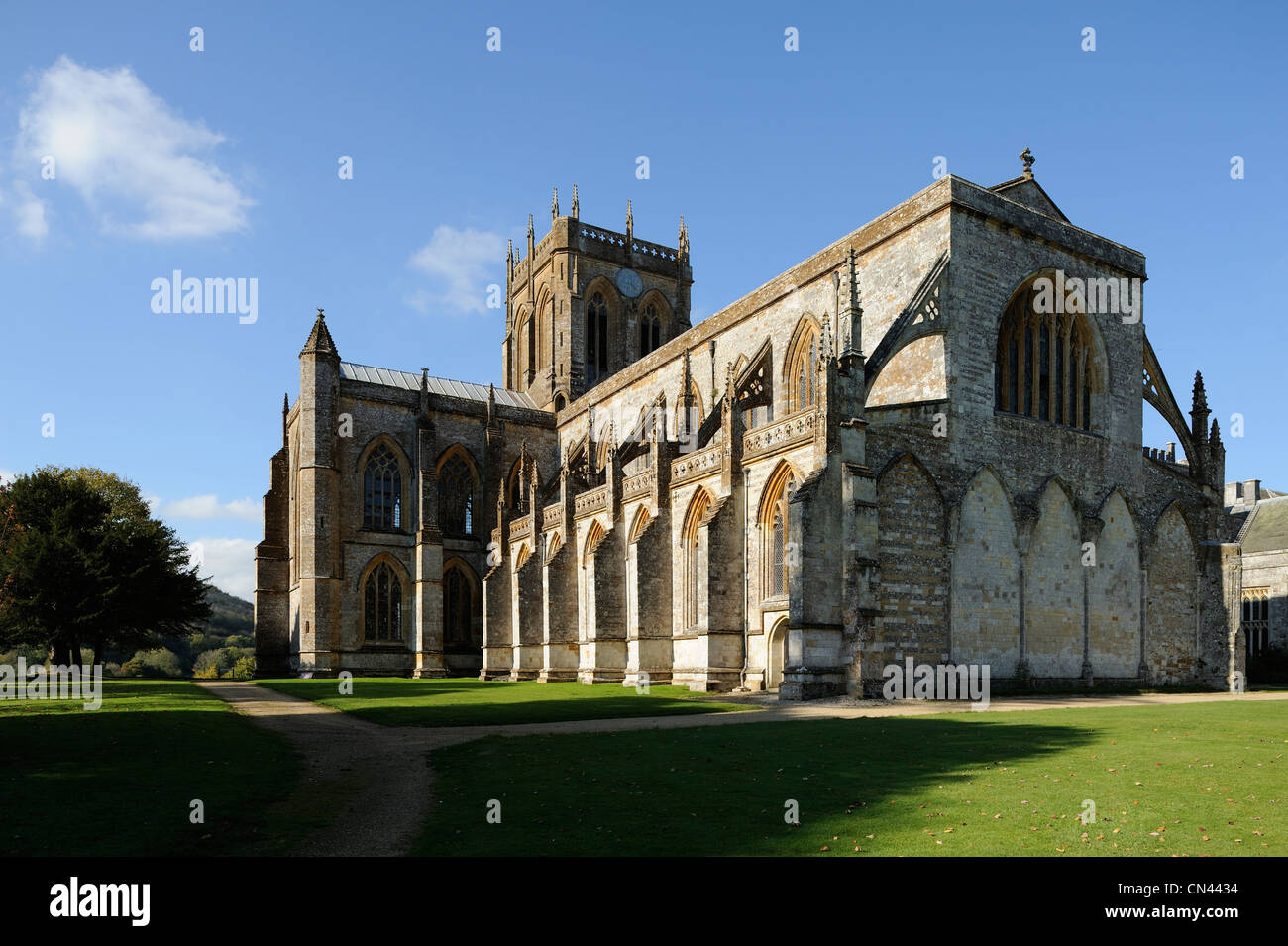 Milton Abbey, Dorset, UK. Stock Photo