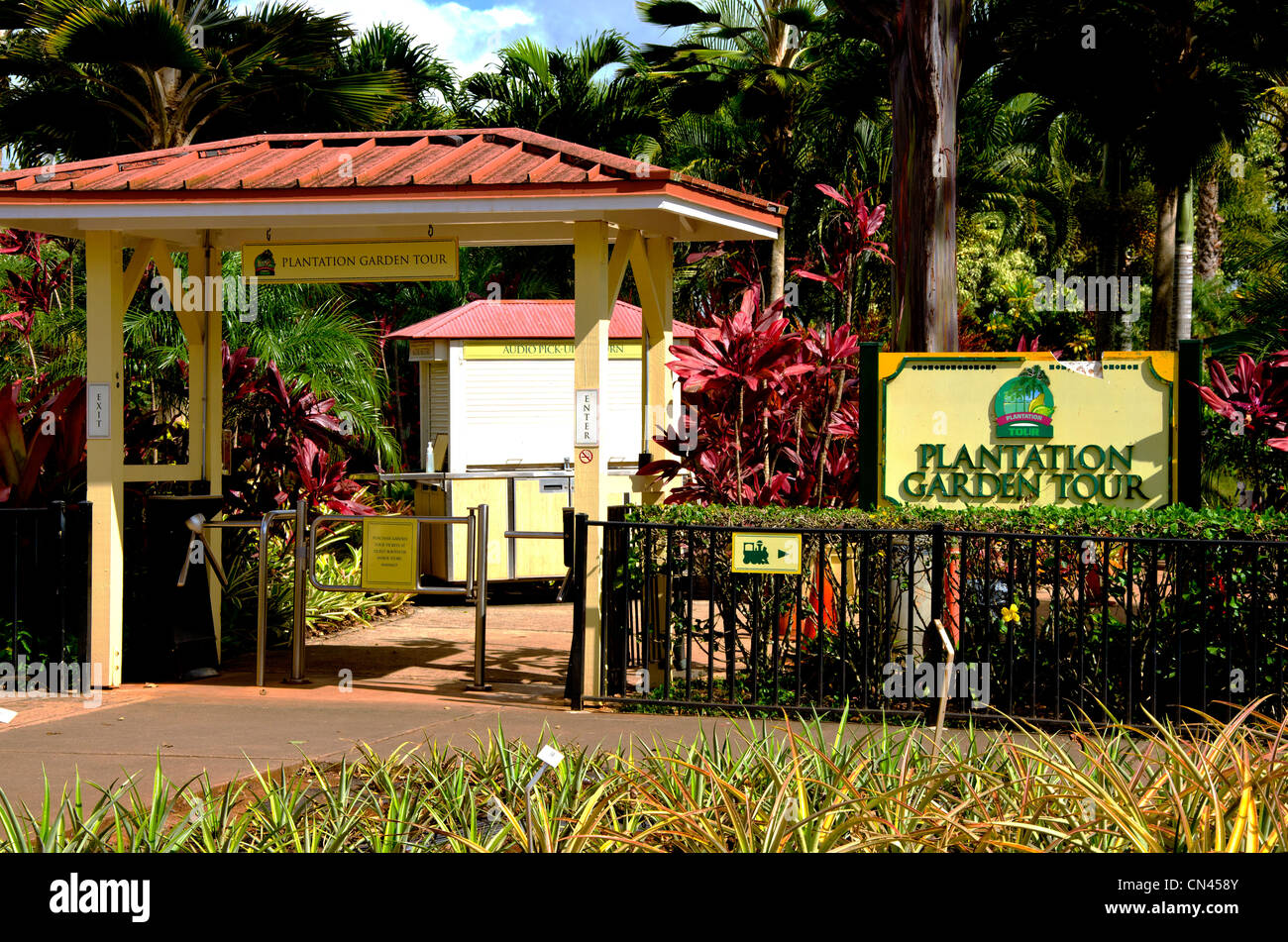 The Plantation Garden Tour at the Dole Plantation in Wahiawa, Oahu