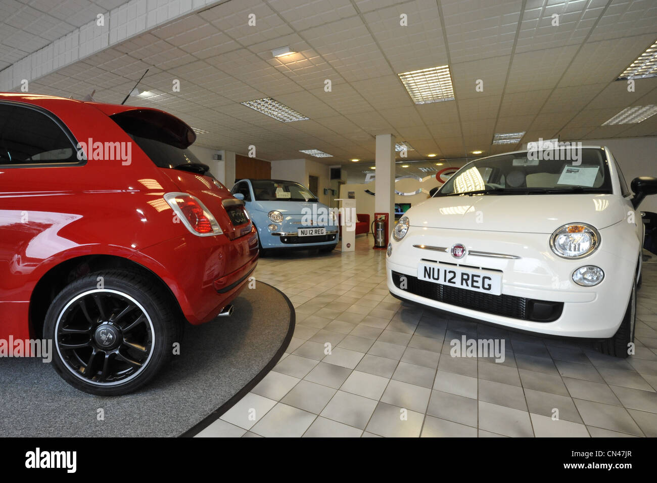 Fiat 500 soft top hires stock photography and images Alamy