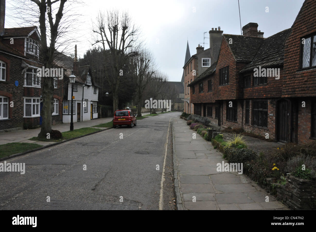 The Causeway in Horsham,Sussex Stock Photo Alamy