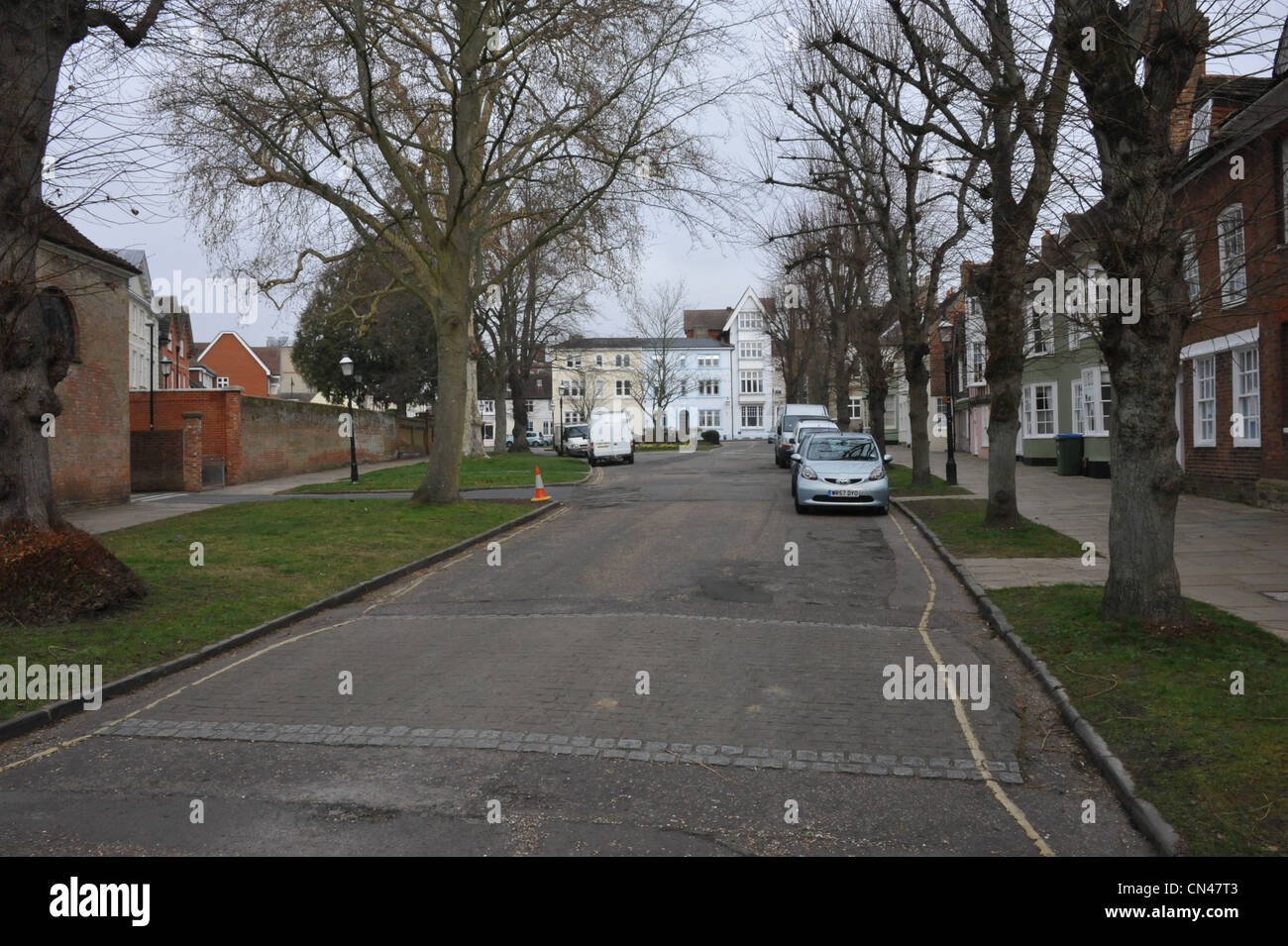 The Causeway in Horsham,Sussex Stock Photo Alamy