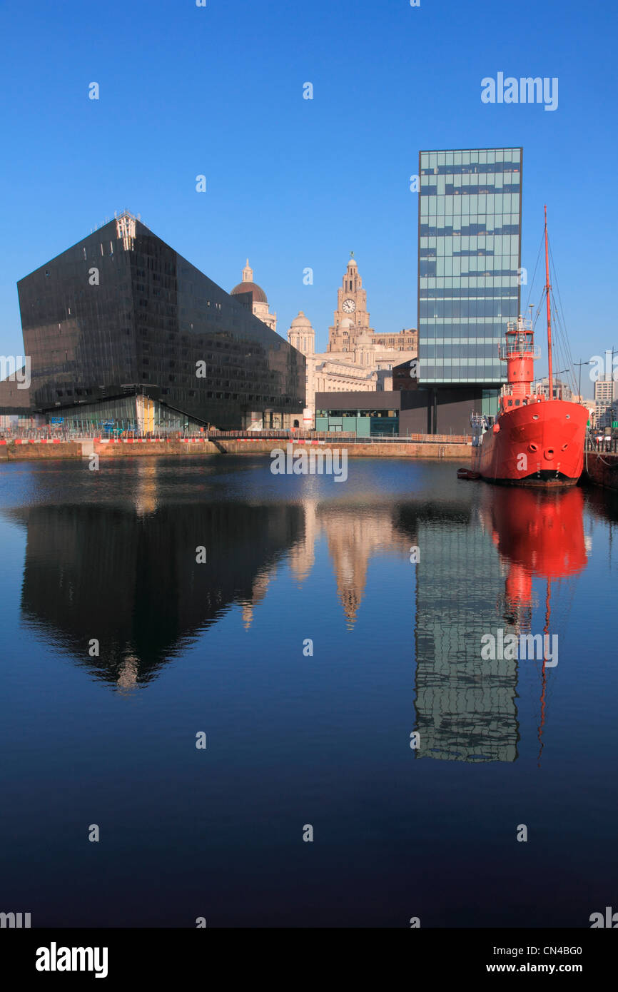 England Merseyside Liverpool, Canning dock Stock Photo