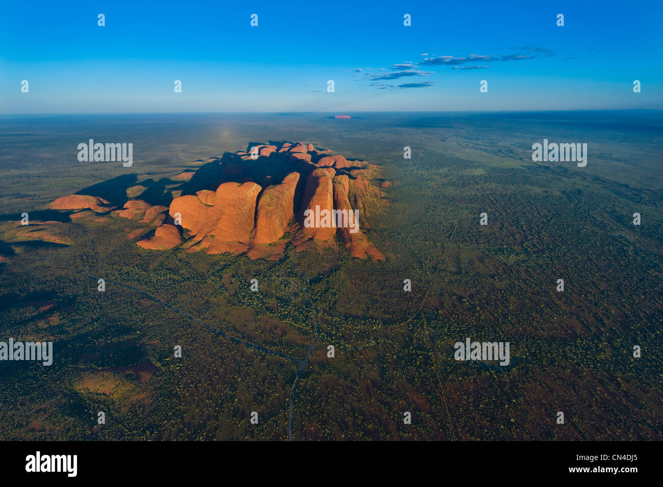 Australia, Northern Territory, Uluru-Kata Tjuta National Park listed as World Heritage by UNESCO, the Olgas or Kata Tjuta, a Stock Photo