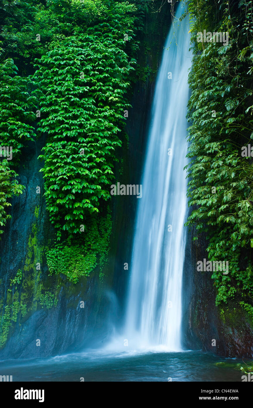 Indonesia, Bali Island, Gitgit waterfall Stock Photo