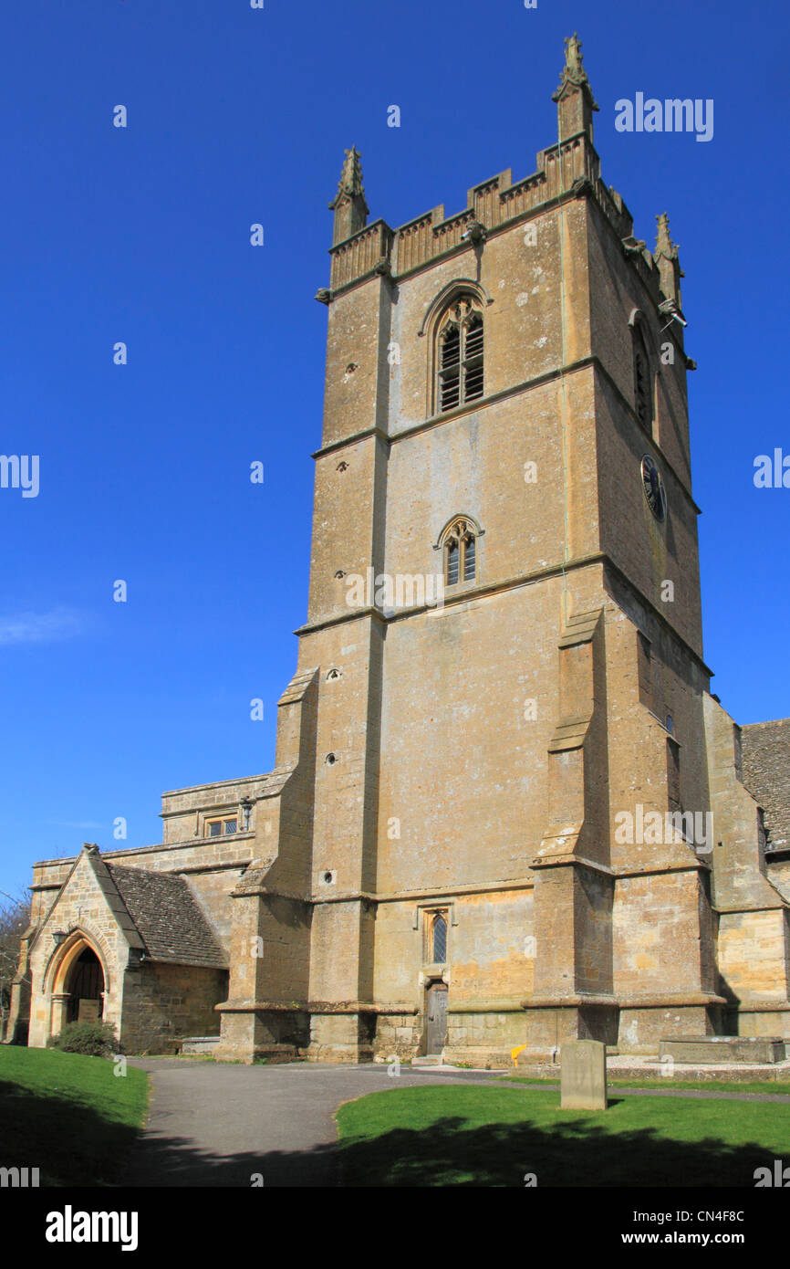 England Gloucestershire Stow-on-the-Wold St.Edwards church Stock Photo