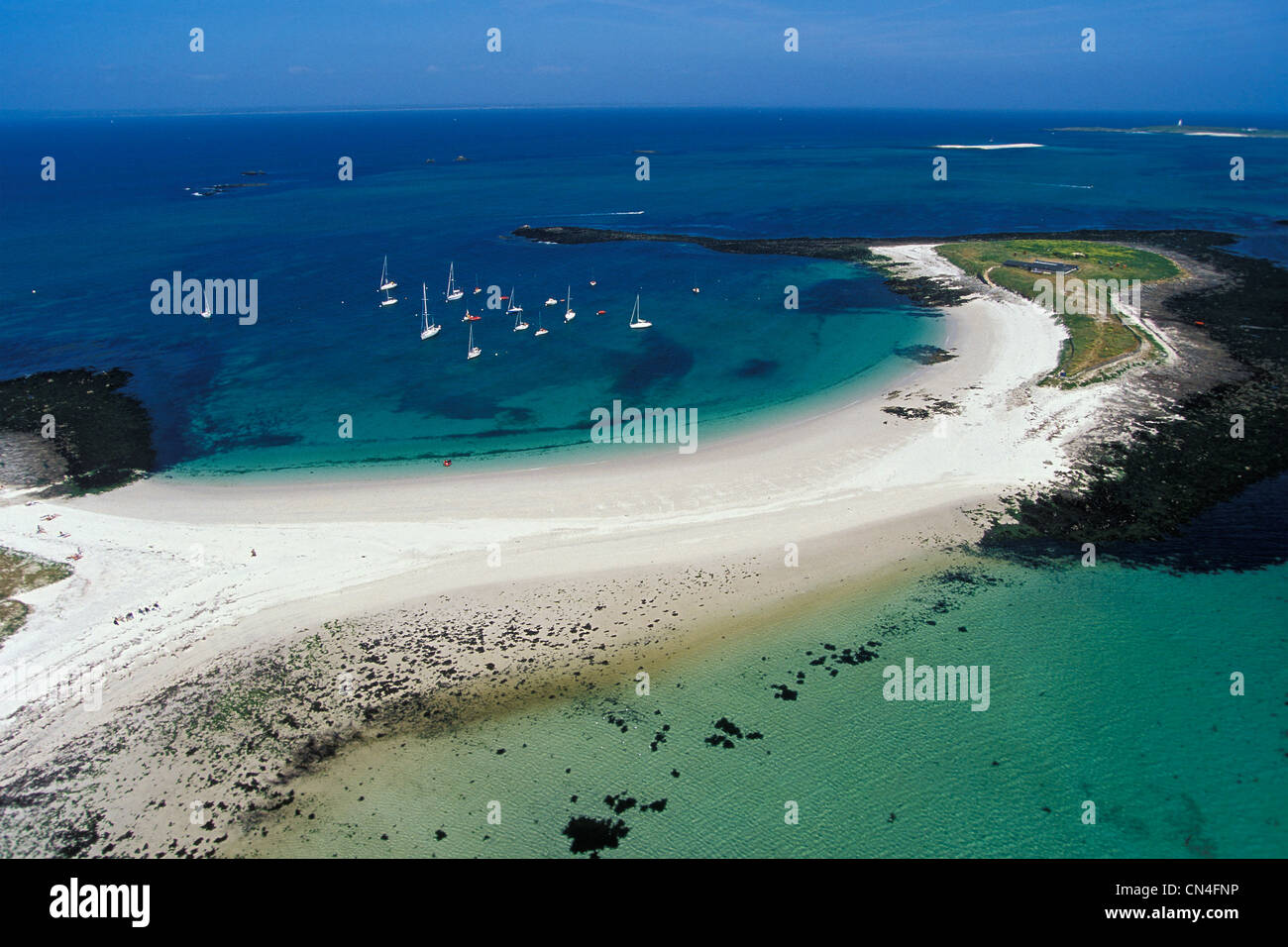 France, Finistere, Concarneau, Archipel des Glenan (Glenan archipelago