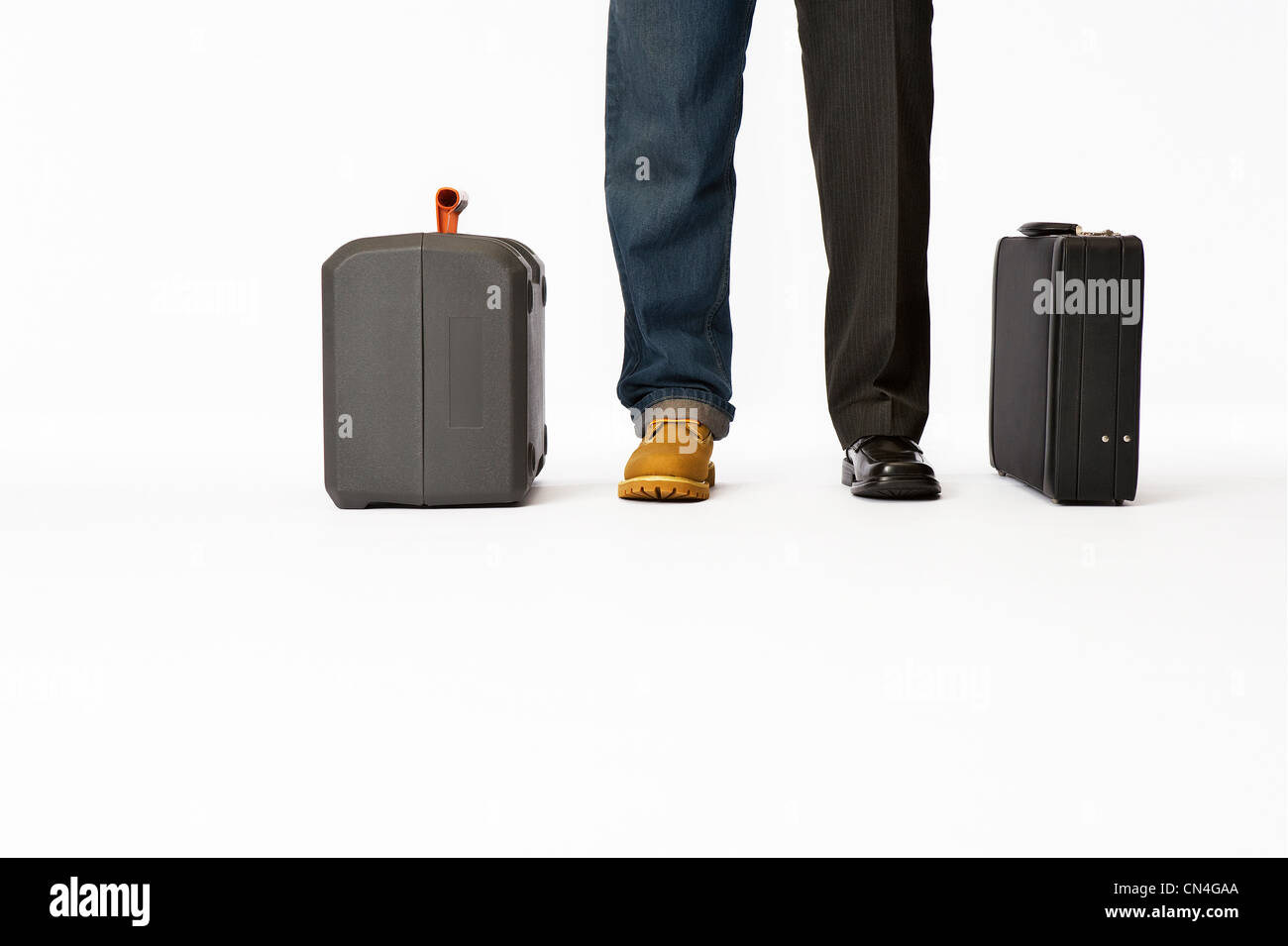Same man different roles stock photo alamy