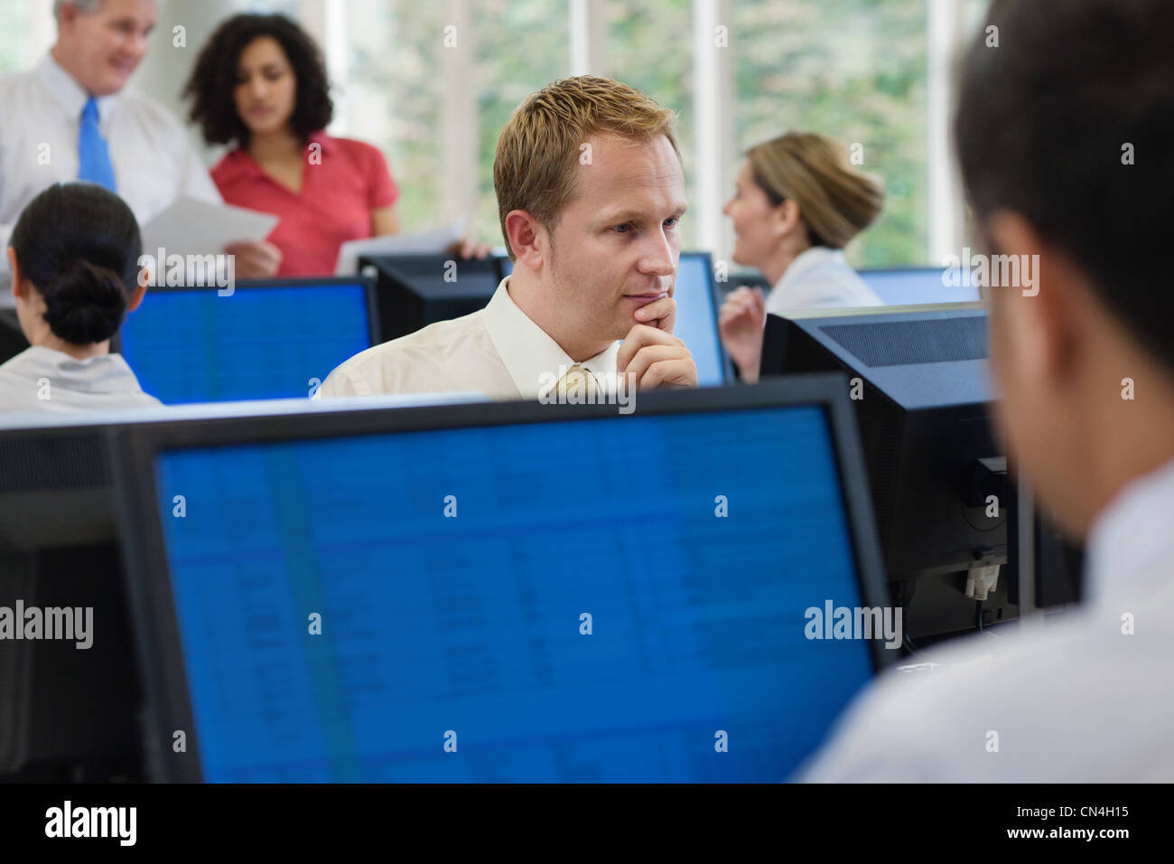 Labour computer hi-res stock photography and images - Alamy