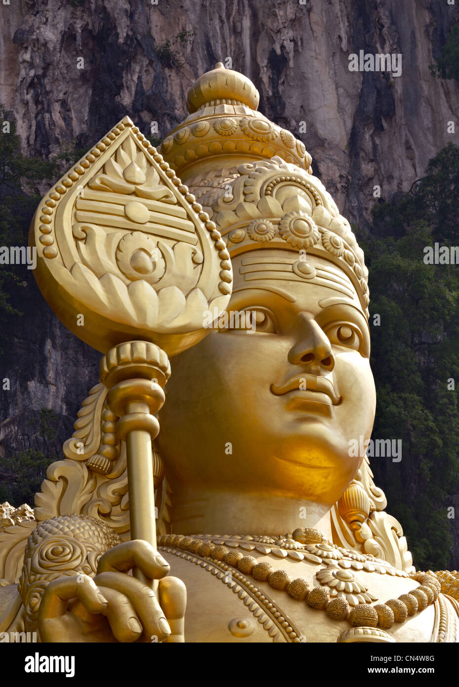 Murugan statue at the Batu Caves, Kuala Lumpur, Malaysia Hindu god ...