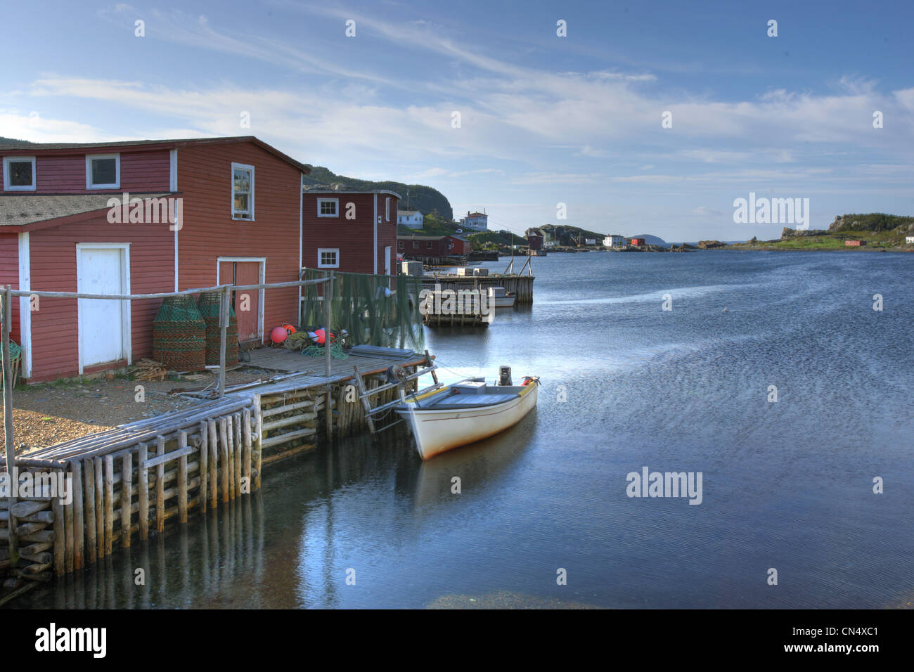 Salvage Harbour, Salvage, Newfoundland Stock Photo Alamy