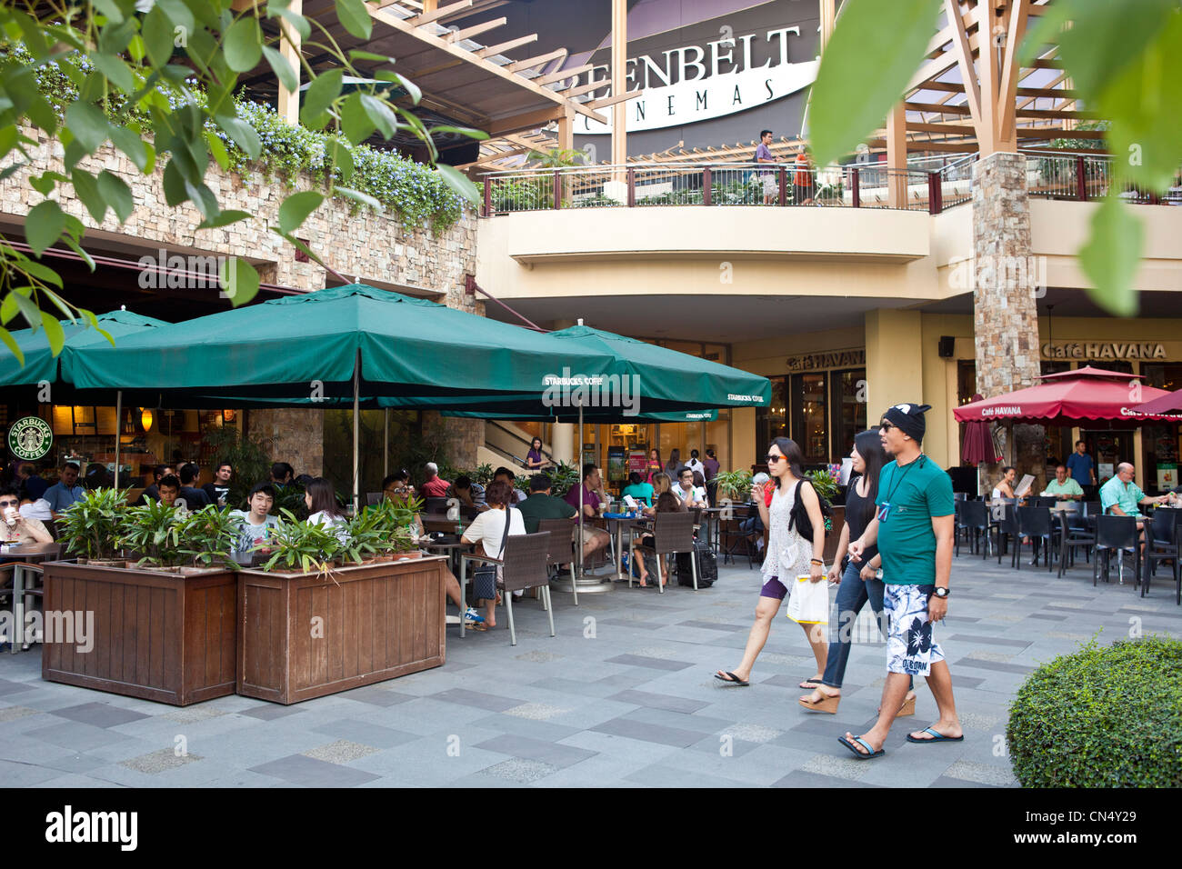 Philippines, Luzon island, Manila, Makati district, the Greenbelt mall  Stock Photo - Alamy