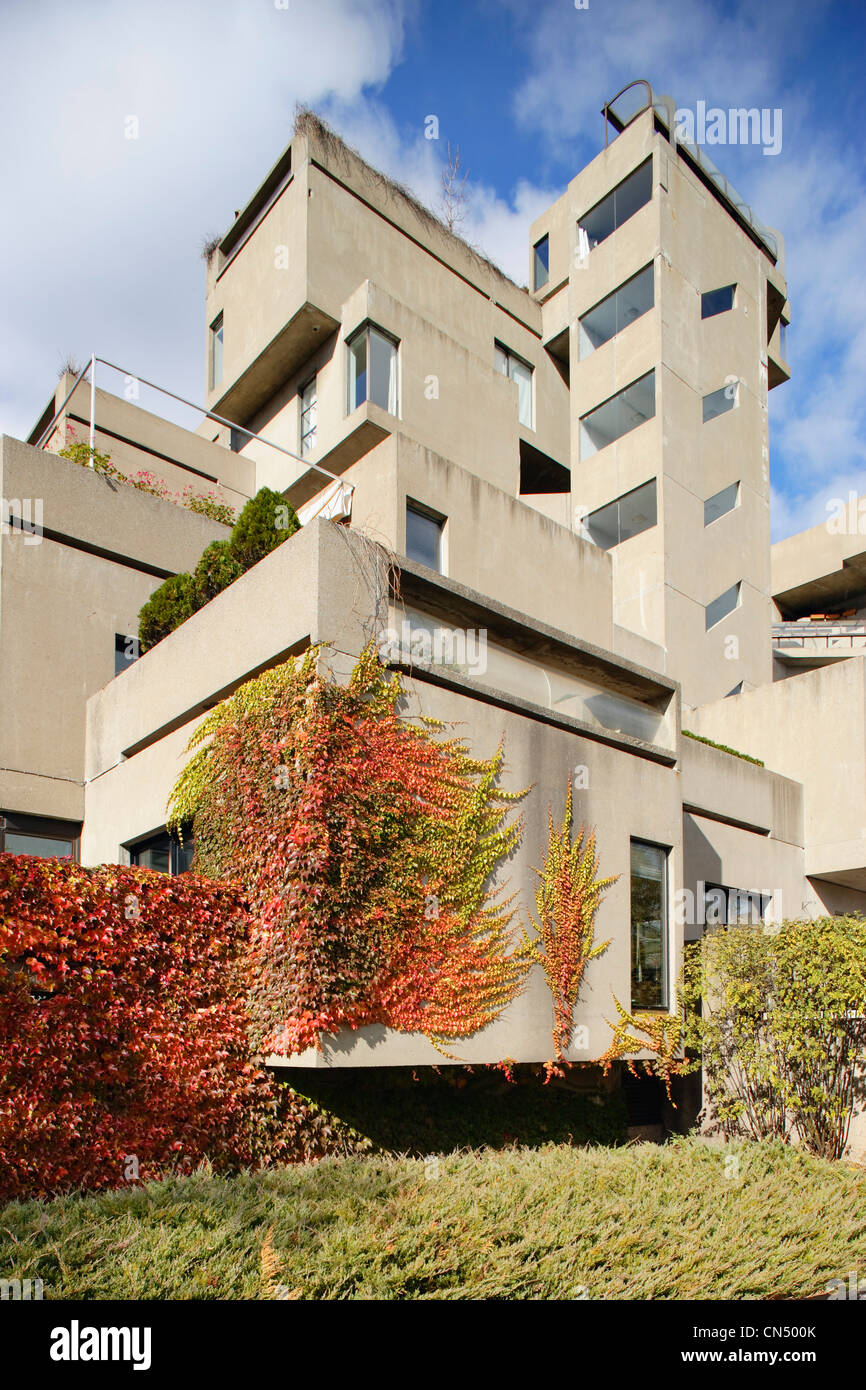Habitat 67 Housing Complex, Montreal, Quebec Stock Photo Alamy