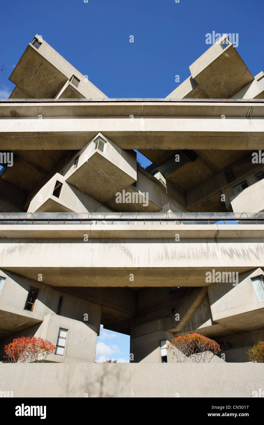 Habitat 67 Housing Complex, Montreal, Quebec Stock Photo Alamy