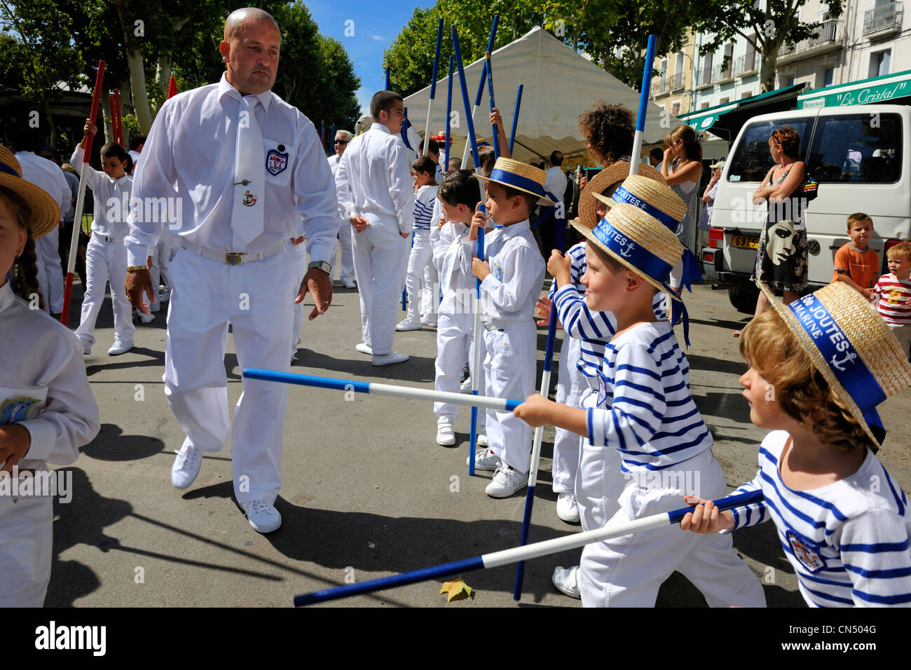 France, Herault, Sete, Fete de la Saint Louis (St Louis's feast