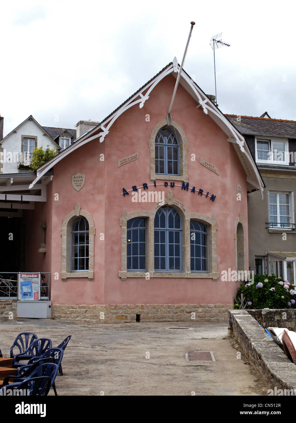 Abri du Marin in SainteMarine harbour,Finistere,Brittany,Bretagne