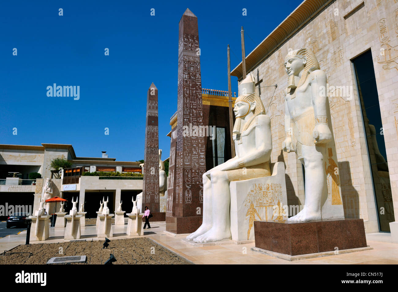 United Arab Emirates, Dubai, Wafi mall Stock Photo - Alamy