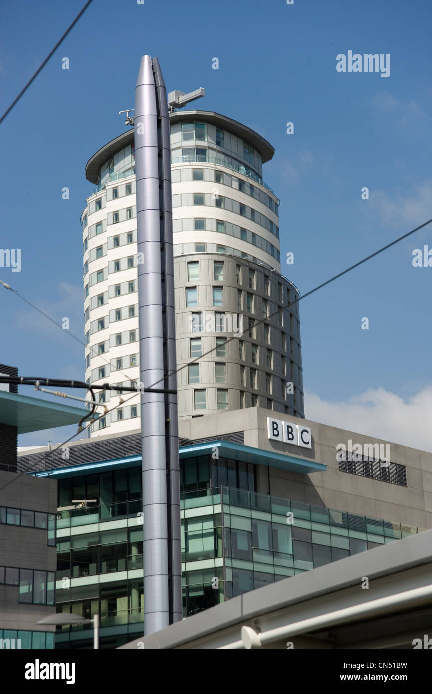 BBC TV Centre in Salford Stock Photo Alamy