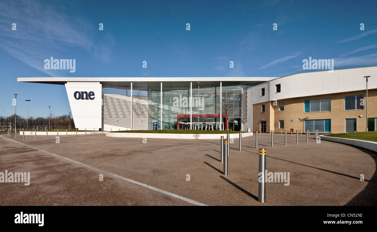 Suffolk One Sixth Form College in Ipswich Stock Photo