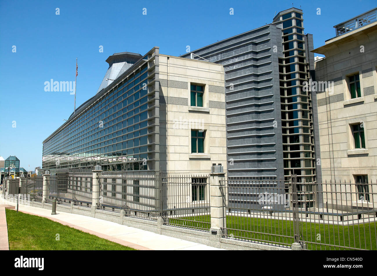 The United States Embassy, Ottawa, Ontario Stock Photo