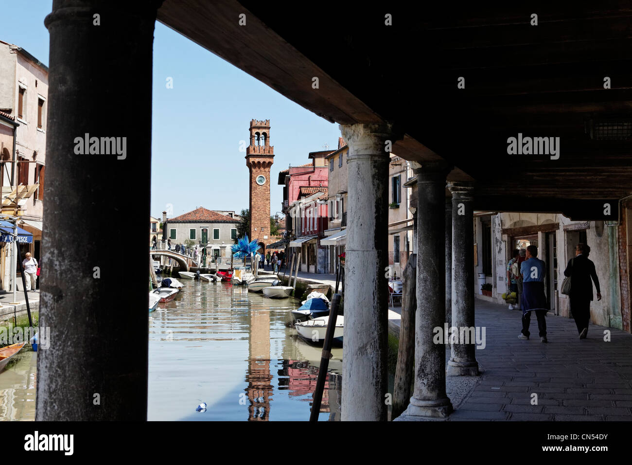 Italy, Venetia, Venice, listed as World Heritage by UNESCO, Murano Stock Photo