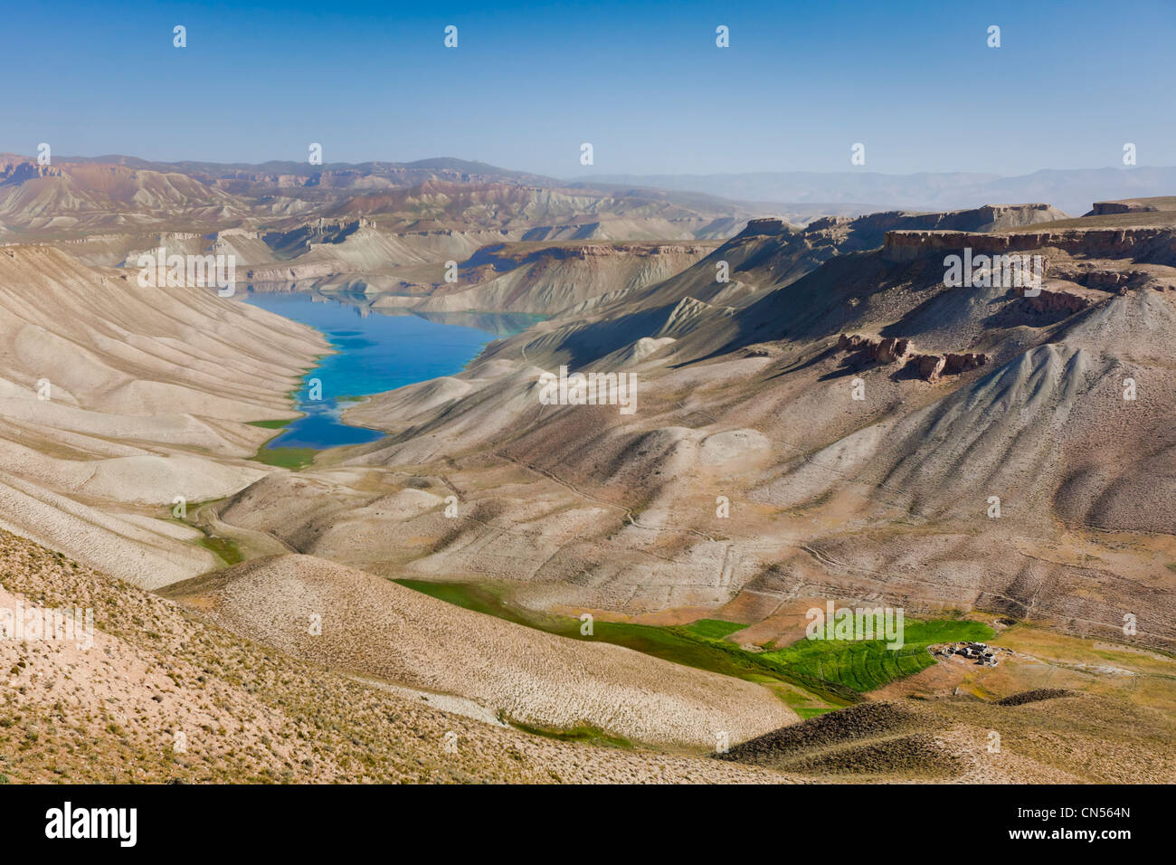 Afghanistan, Bamyian province, Band-e Amir, Band-e Haibat lake Stock Photo