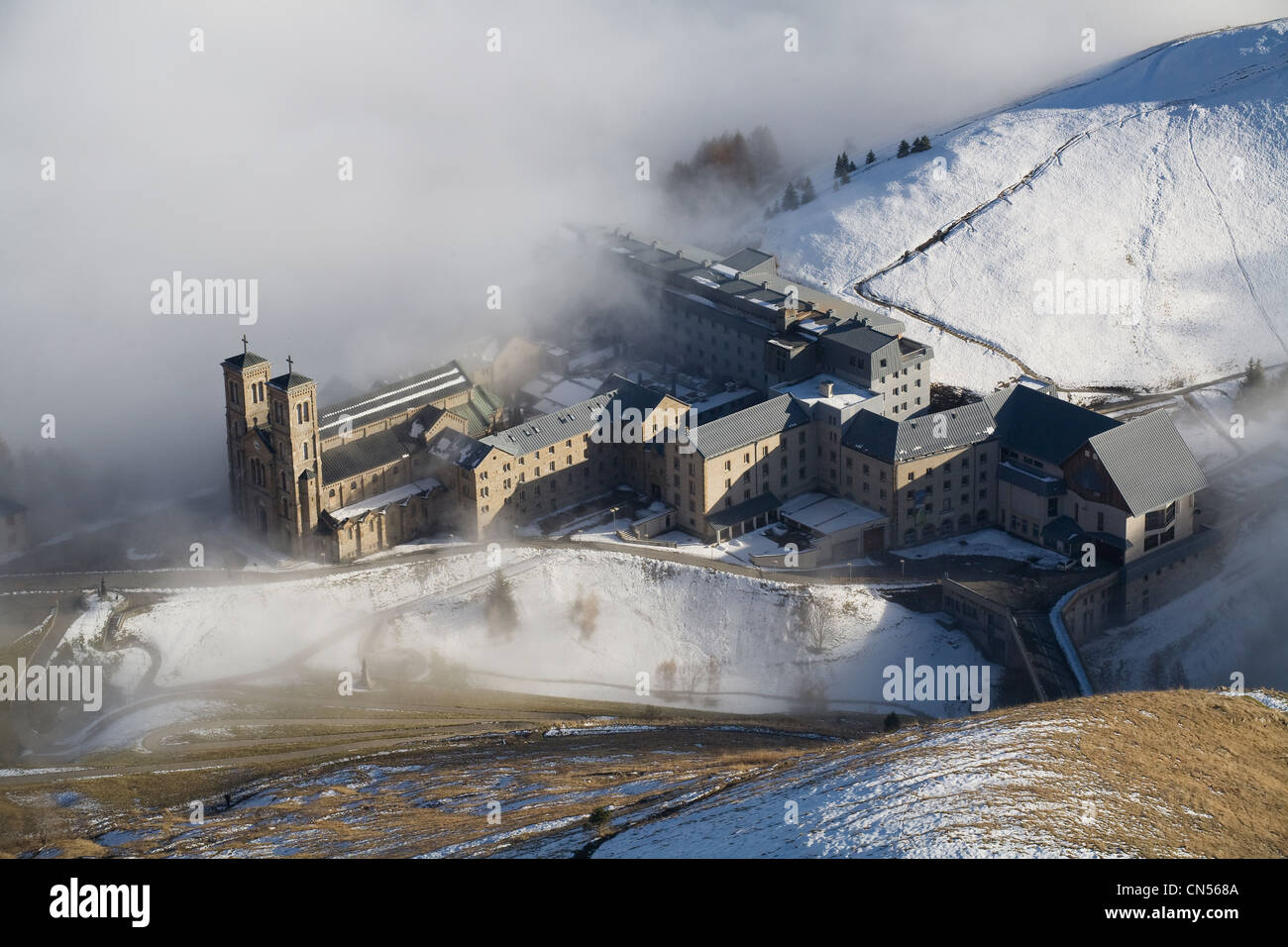 France, Isere, La Salette Fallavaux, Notre Dame de la Salette Sanctuary